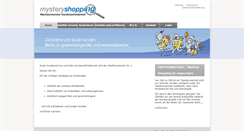 Desktop Screenshot of mysteryshopping-germany.de